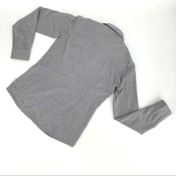 Firefly Polka Dot Flannel Button Down Shirt, Med - Picture 2 of 16